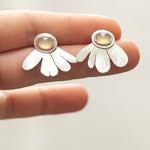 Load image into Gallery viewer, Choose Your Stone : Flora earrings (made to order)