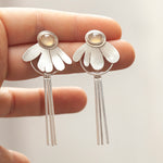Load image into Gallery viewer, Choose Your Stone : Flora earrings (made to order)