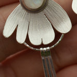 Load image into Gallery viewer, OOAK Flora earrings #2 • White Labradorite (ready to ship)