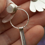 Load image into Gallery viewer, OOAK Flora earrings #2 • White Labradorite (ready to ship)