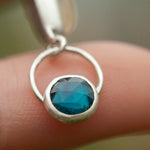 Charger l'image dans la galerie, OOAK Osmose pendant #39 • Rutilated quartz & Kyanite (ready to ship)