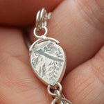 Charger l'image dans la galerie, OOAK Osmose pendant #39 • Rutilated quartz & Kyanite (ready to ship)