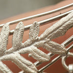 Load image into Gallery viewer, OOAK Leaf necklace #1 • Fern, Kyanite & citrine (ready to ship)