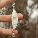 Load image into Gallery viewer, OOAK Leaf pendant #4 • Kyanite (ready to ship)