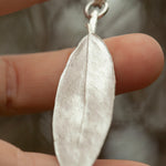 Load image into Gallery viewer, OOAK Leaf pendant #4 • Kyanite (ready to ship)