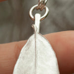 Load image into Gallery viewer, OOAK Leaf pendant #4 • Kyanite (ready to ship)