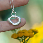 Afbeelding in Gallery-weergave laden, OOAK Silver Tera pendant #1 (ready to ship)