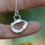 Afbeelding in Gallery-weergave laden, OOAK Silver Tera pendant #1 (ready to ship)