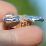 Charger l'image dans la galerie, OOAK Silver Tera earrings #2 (ready to ship)