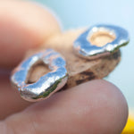 Charger l'image dans la galerie, OOAK Silver Tera earrings #3 (ready to ship)