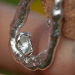 Charger l'image dans la galerie, OOAK Silver Tera earrings #4 (ready to ship)