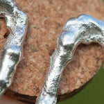 Charger l'image dans la galerie, OOAK Silver Tera earrings #4 (ready to ship)