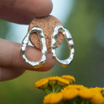 Charger l'image dans la galerie, OOAK Silver Tera earrings #8 (ready to ship)