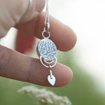 Load image into Gallery viewer, OOAK Osmose pendant #51 ~ with captured plant • Amethyst (ready to ship)