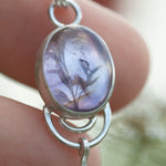 Load image into Gallery viewer, OOAK Osmose pendant #51 ~ with captured plant • Amethyst (ready to ship)