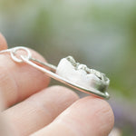 Charger l'image dans la galerie, OOAK Mae pendant in silver #29 • Druzy Pyrite (Ready to ship)