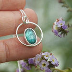 Afbeelding in Gallery-weergave laden, OOAK Mae pendant in silver #12 • Kyanite (Ready to ship)