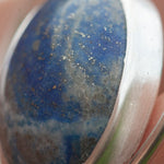 Afbeelding in Gallery-weergave laden, OOAK Mae pendant in silver #4 • lapis lazuli (Ready to ship)