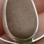 Charger l'image dans la galerie, OOAK Mae pendant in silver #32 • Natural beach pebble (Ready to ship)