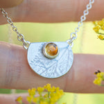 Load image into Gallery viewer, OOAK Alika necklace #7 • Citrine (ready to ship)