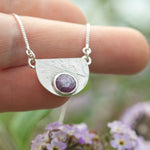 Load image into Gallery viewer, OOAK Alika necklace #8 • Star Ruby (ready to ship)