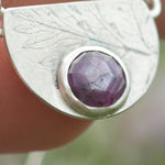 Load image into Gallery viewer, OOAK Alika necklace #8 • Star Ruby (ready to ship)