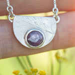 Load image into Gallery viewer, OOAK Alika necklace #8 • Star Ruby (ready to ship)
