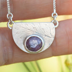 Load image into Gallery viewer, OOAK Alika necklace #8 • Star Ruby (ready to ship)