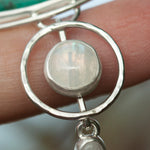 Load image into Gallery viewer, OOAK Aurae pendant #14 • Chrysocolla & White Labradorite (ready to ship)