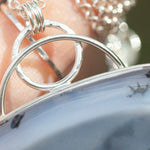 Load image into Gallery viewer, OOAK Aurae pendant #13 • Dendritic Opal, Kyanite & moonstone (ready to ship)