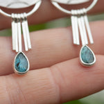 Load image into Gallery viewer, OOAK Aina earrings #14 • Kyanite & citrine (ready to ship)