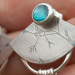 Load image into Gallery viewer, OOAK Aina earrings #15 • Kyanite (ready to ship)