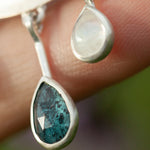 Load image into Gallery viewer, OOAK Aurae pendant #10 • Moss agate, Kyanite & White Labradorite (ready to ship)