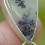 Load image into Gallery viewer, OOAK Aurae pendant #9 • Dendritic Opal, Kyanite & tourmaline (ready to ship)