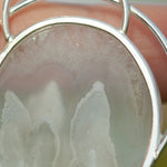 Load image into Gallery viewer, OOAK Aurae pendant #11 • Plume agate & Moonstone (ready to ship)