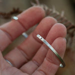 Load image into Gallery viewer, OOAK Ethnic bracelet in silver #22 • size 7cm (ready-to-ship)