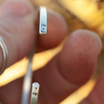 Load image into Gallery viewer, OOAK Ethnic bracelet in silver #24 • size 5,5cm (ready-to-ship)