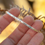 Load image into Gallery viewer, OOAK Ethnic bracelet in silver #25 • size 6cm (ready-to-ship)