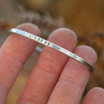 Load image into Gallery viewer, OOAK Ethnic bracelet in silver #28 • size 5cm (ready-to-ship)