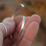 Load image into Gallery viewer, OOAK Ethnic bracelet in silver #28 • size 5cm (ready-to-ship)