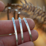 Load image into Gallery viewer, OOAK Ethnic bracelet in silver #33 • size 7cm (ready-to-ship)