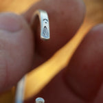 Load image into Gallery viewer, OOAK Ethnic bracelet in silver #31 • size 4,5cm (ready-to-ship)