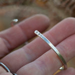 Charger l'image dans la galerie, OOAK Ethnic bracelet in silver #36 • size 6cm (ready-to-ship)