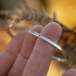 Afbeelding in Gallery-weergave laden, OOAK Ethnic bracelet in silver #41 • size 5,75cm (ready-to-ship)