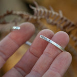 Charger l'image dans la galerie, OOAK Ethnic bracelet in silver #42 • size 6cm (ready-to-ship)