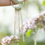 Load image into Gallery viewer, OOAK • Silver Pebble pendant with Kyanite #8 (ready to ship)