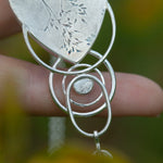 Load image into Gallery viewer, OOAK Aurae pendant #8 • Azurite Chrysocolla, Kyanite & White Labradorite (ready to ship)