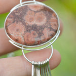 Load image into Gallery viewer, OOAK Aurae pendant #12 • Poppy jasper (ready to ship)