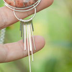 Load image into Gallery viewer, OOAK Aurae pendant #12 • Poppy jasper (ready to ship)