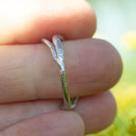 Load image into Gallery viewer, OOAK Nalae, organic ring in silver #1 • size 62,5 (ready-to-ship)